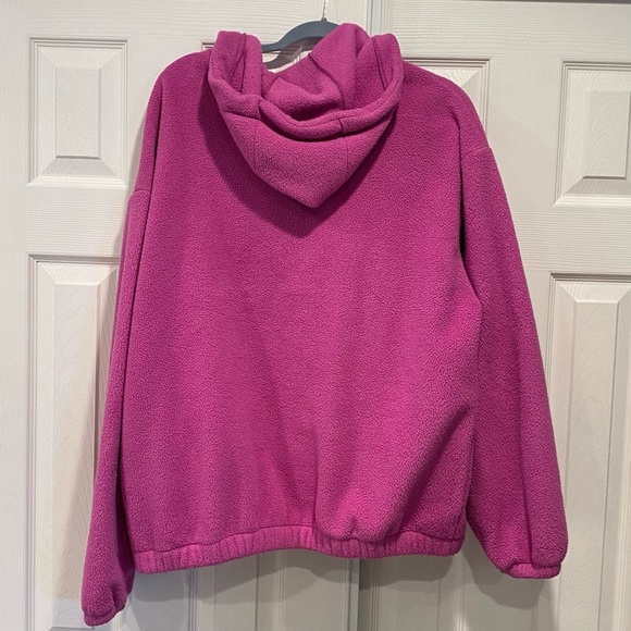 The North Face Vintage Pink Fleece 1/4 Zip Pullover - Picture 4 of 5